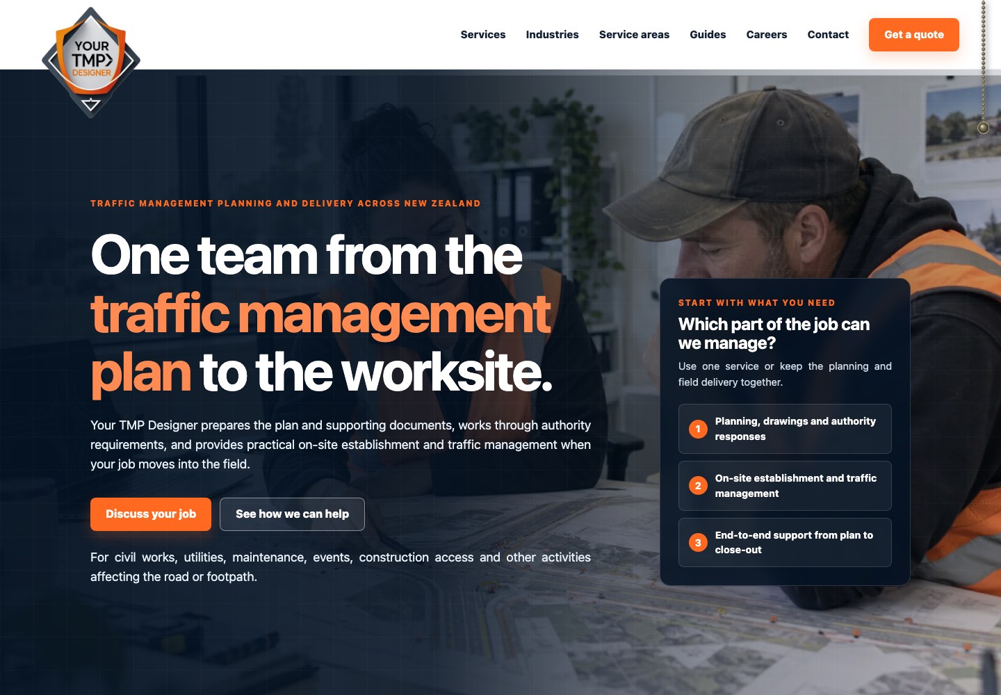 Your TMP Designer website